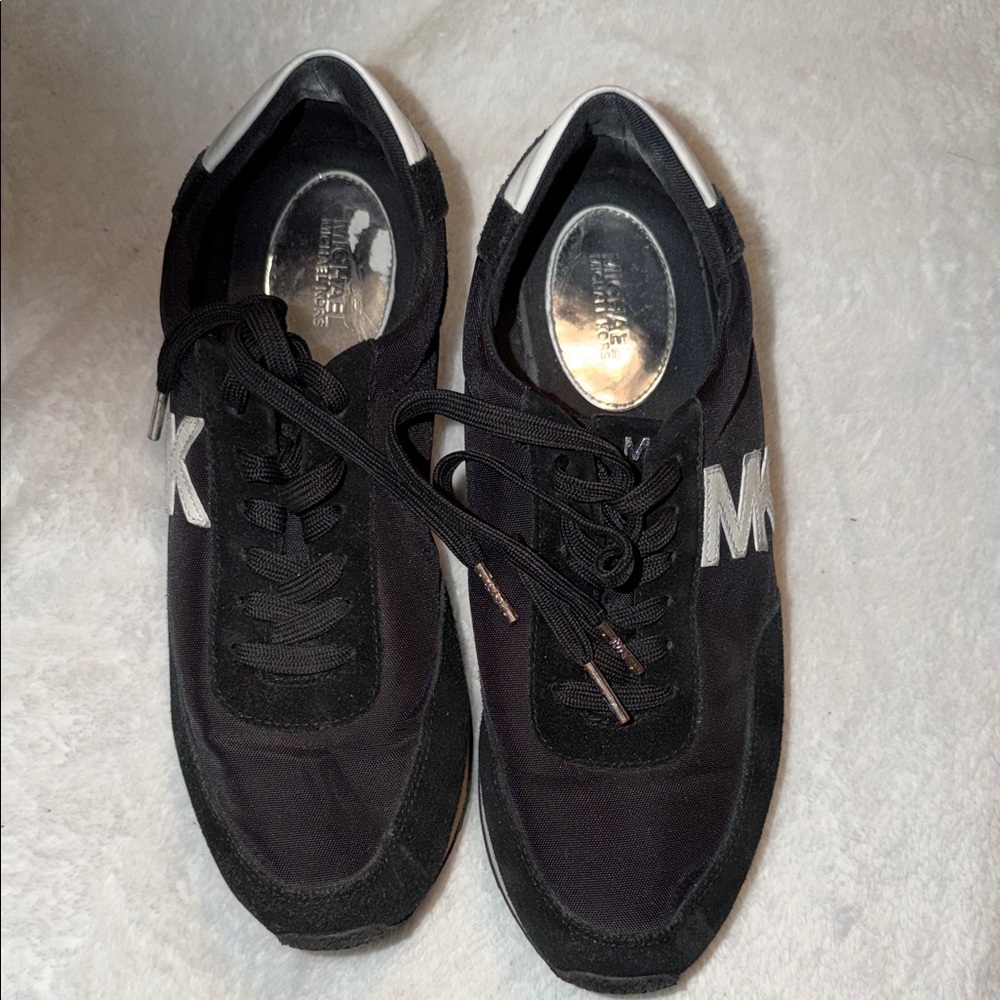 Michael Kors Black and White Men's Sneakers